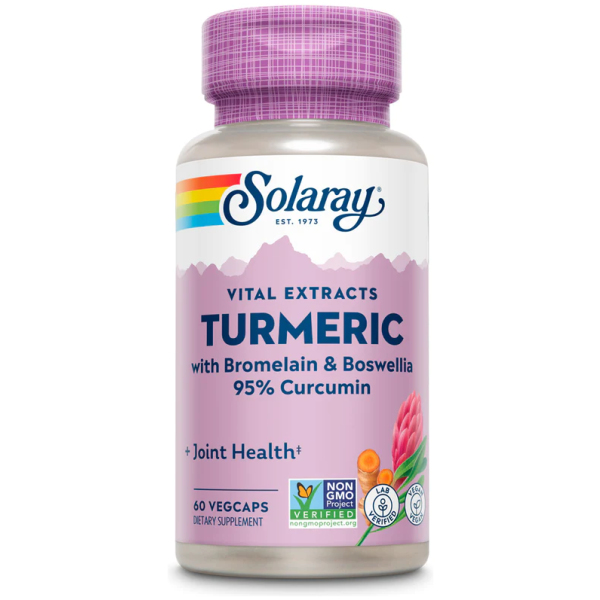 Solaray Turmeric Root Extract, Advanced Formula