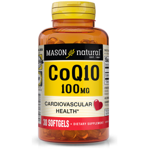 Mason Natural Coq10 100 mg 30 softgels