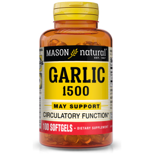 Mason Natural Garlic 1500 mg 100 siftgels